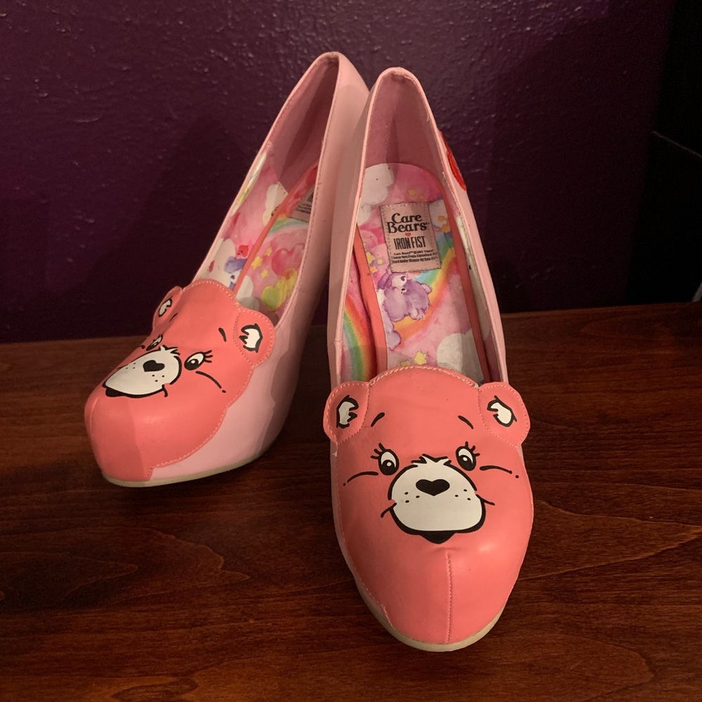 Pink Care Bears Heels